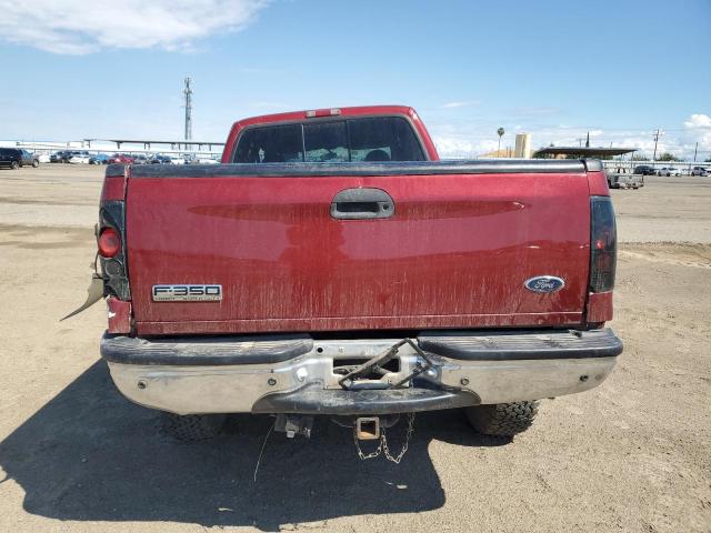 3FTSW31F6YMA40670 - 2000 FORD F350 SRW SUPER DUTY BURGUNDY photo 6