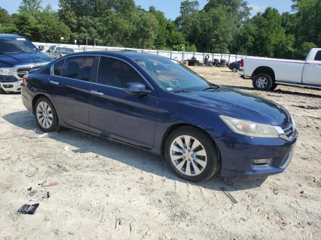 1HGCR2F84EA205108 - 2014 HONDA ACCORD EXL 蓝色 照片 4