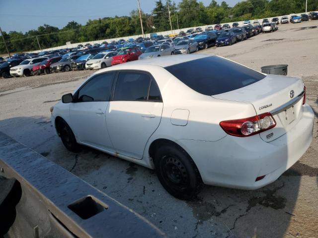 2T1BU4EE4BC627270 - 2011 TOYOTA COROLLA LE BASE WHITE photo 2