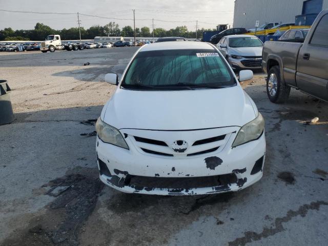 2T1BU4EE4BC627270 - 2011 TOYOTA COROLLA LE BASE WHITE photo 5