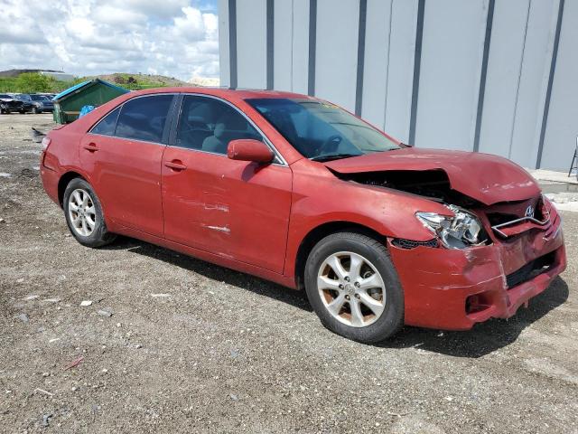 4T1BF3EK3BU615877 - 2011 TOYOTA CAMRY BASE RED photo 4