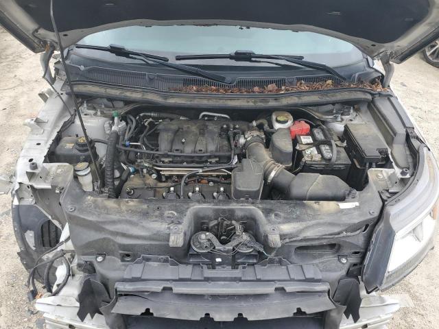 1FM5K7D82JGB40306 - 2018 FORD EXPLORER XLT Сріблястий фото 12