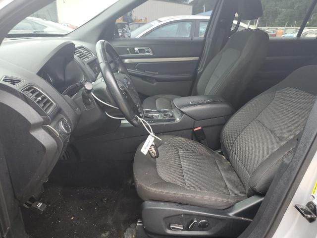 1FM5K7D82JGB40306 - 2018 FORD EXPLORER XLT Сріблястий фото 7