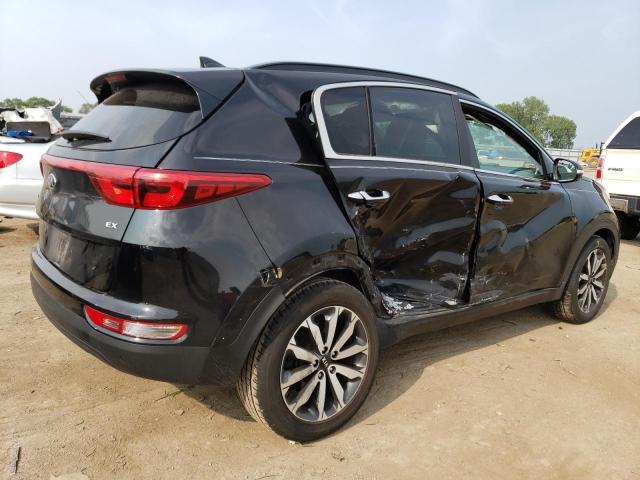 KNDPNCAC5J7353532 - 2018 KIA SPORTAGE EX BLACK photo 3