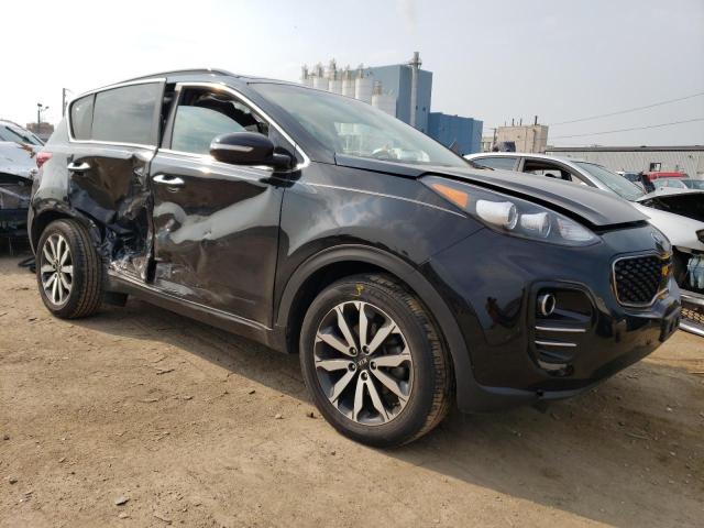 KNDPNCAC5J7353532 - 2018 KIA SPORTAGE EX BLACK photo 4