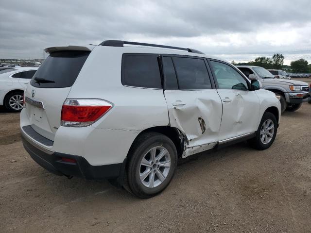 5TDBK3EH9BS064346 - 2011 TOYOTA HIGHLANDER BASE Սպիտակ լուսանկար 3