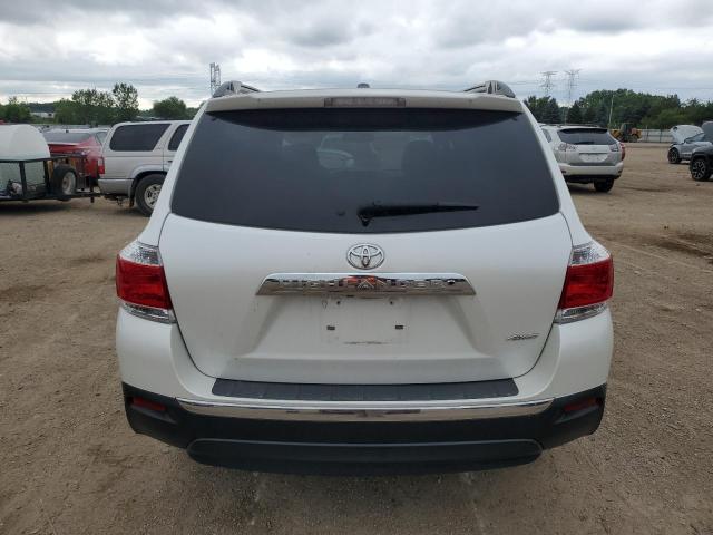 5TDBK3EH9BS064346 - 2011 TOYOTA HIGHLANDER BASE Սպիտակ լուսանկար 6