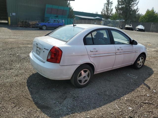 KMHCN46C09U332447 - 2009 HYUNDAI ACCENT GLS WHITE photo 3