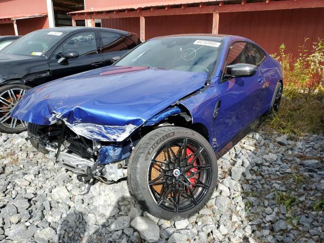WBS43AZ00PCL57116 - 2023 BMW M4 COMPETITION BLUE photo 1
