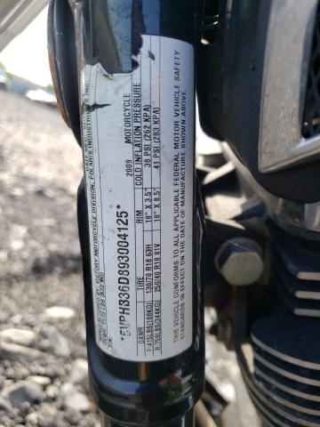 5VPHB36D893004125 - 2009 VICTORY MOTORCYCLES HAMMER BLACK photo 9