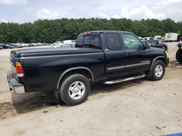 5TBRT34123S349142 - 2003 TOYOTA TUNDRA ACCESS CAB SR5 BLACK photo 3