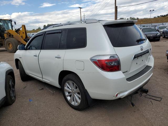 JTEEW44A882003870 - 2008 TOYOTA HIGHLANDER HYBRID LIMITED WHITE photo 2