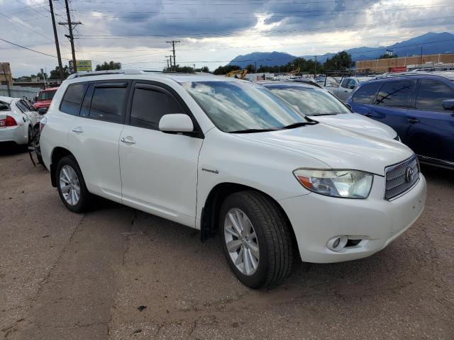 JTEEW44A882003870 - 2008 TOYOTA HIGHLANDER HYBRID LIMITED WHITE photo 4