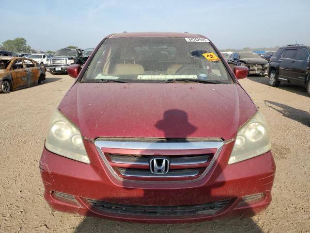 5FNRL38416B408427 - 2006 HONDA ODYSSEY EX BURGUNDY photo 5