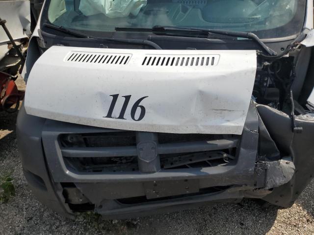 3C6TRVDG2JE151848 - 2018 RAM PROMASTER 2500 HIGH WHITE photo 11