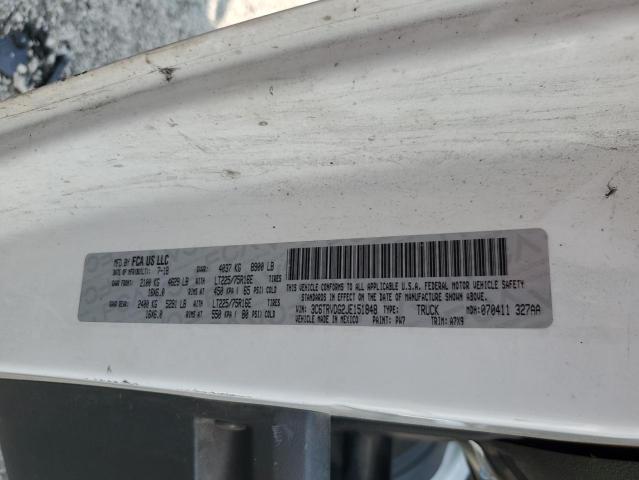 3C6TRVDG2JE151848 - 2018 RAM PROMASTER 2500 HIGH WHITE photo 12