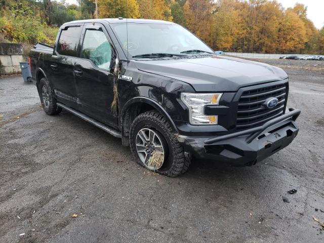 1FTEW1EF3GFB48819 - 2016 FORD F150 SUPERCREW BLACK photo 1