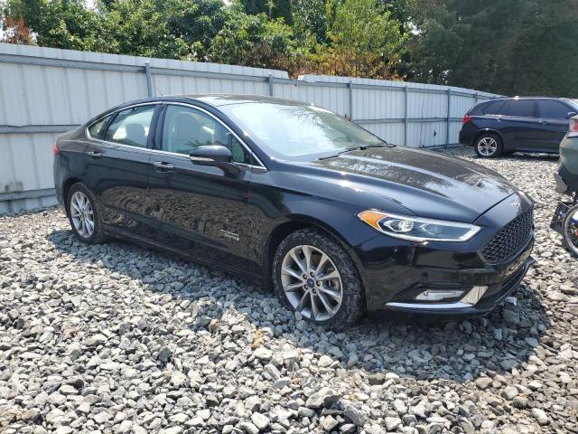 3FA6P0SU4HR261106 - 2017 FORD FUSION TITANIUM PHEV BLACK photo 4