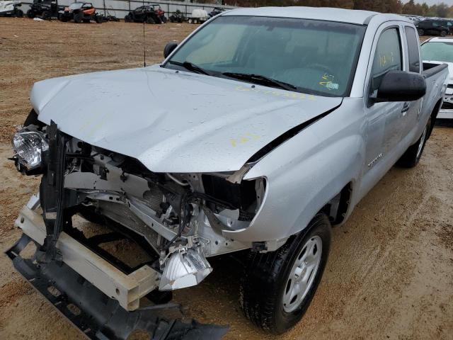 5TFTX4CN6CX013497 - 2012 TOYOTA TACOMA ACCESS CAB ვერცხლისფერი ფოტო 2