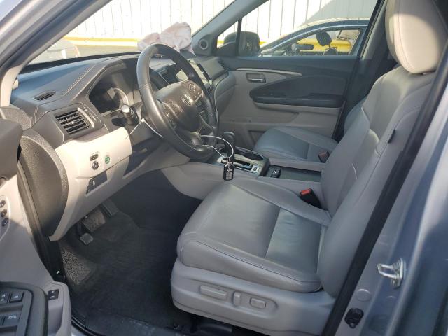 5FNYF5H5XKB034952 - 2019 HONDA PILOT EXL SILVER photo 7