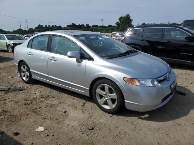 1HGFA16857L143885 - 2007 HONDA CIVIC EX SILVER photo 4