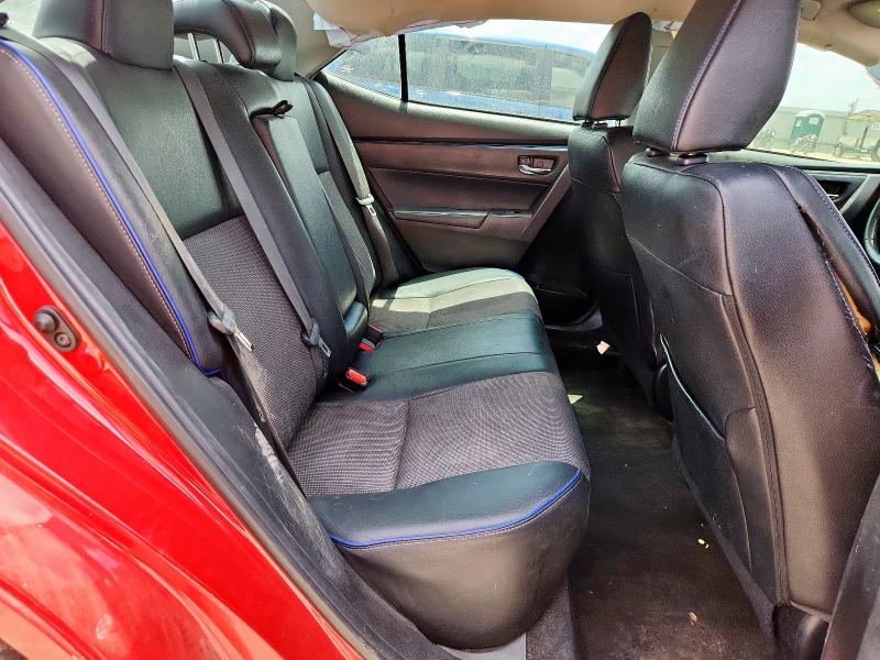 5YFBURHE2KP893900 - 2019 TOYOTA COROLLA L 红色 照片 10