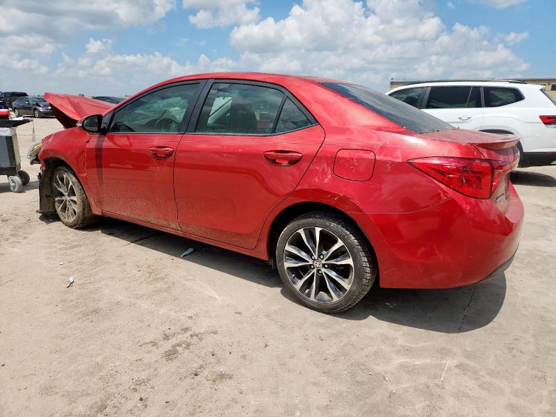5YFBURHE2KP893900 - 2019 TOYOTA COROLLA L 红色 照片 2