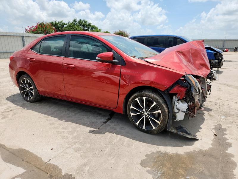 5YFBURHE2KP893900 - 2019 TOYOTA COROLLA L 红色 照片 4