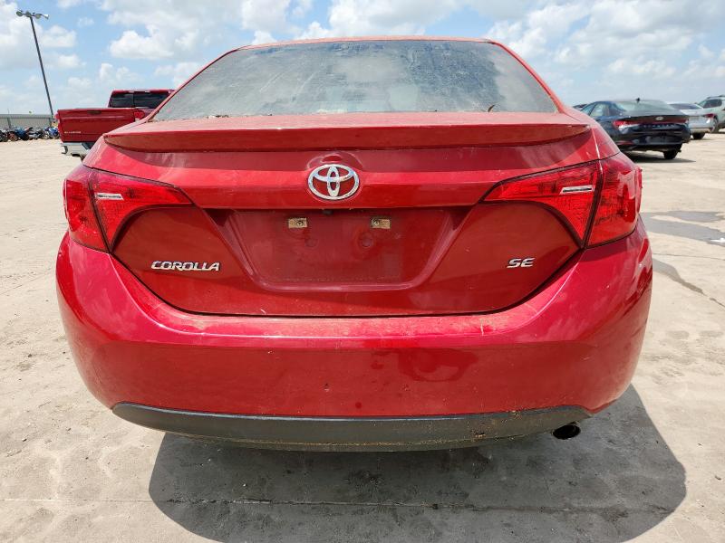 5YFBURHE2KP893900 - 2019 TOYOTA COROLLA L 红色 照片 6