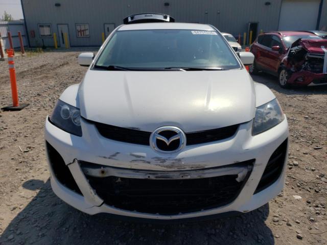 JM3ER2A54B0393531 - 2011 MAZDA CX-7 WHITE photo 5