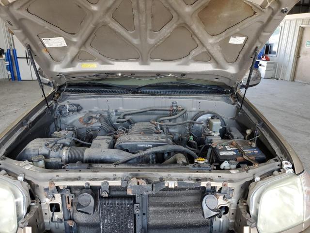 5TBDT44165S470727 - 2005 TOYOTA TUNDRA DOUBLE CAB SR5 TAN photo 11