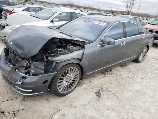 WDDNG8GB8AA295227 - 2010 MERCEDES-BENZ S 550 4MATIC GRAY photo 1