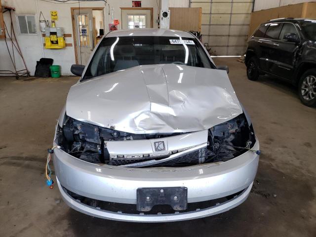 1G8AG52F53Z185591 - 2003 SATURN ION LEVEL 1 SILVER photo 5