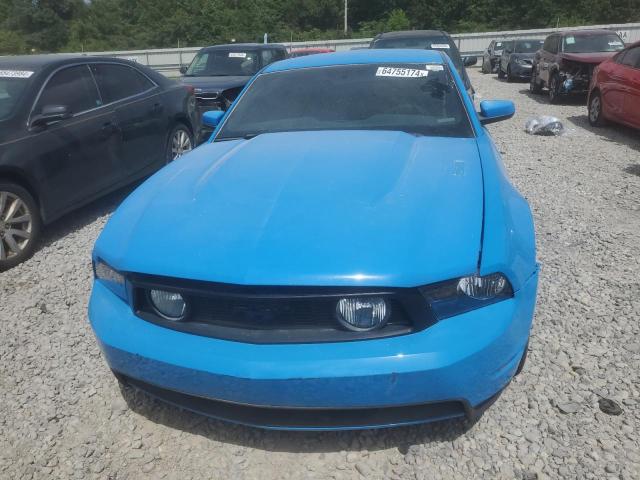 1ZVBP8CH1A5152729 - 2010 FORD MUSTANG GT BLUE photo 5