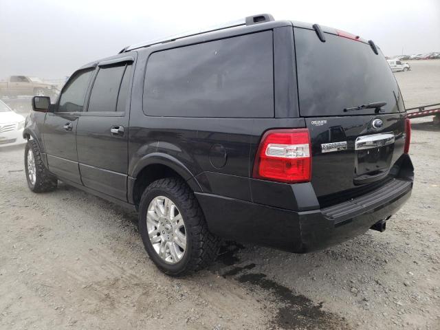 1FMJK1K54DEF63036 - 2013 FORD EXPEDITION EL LIMITED BLACK photo 3