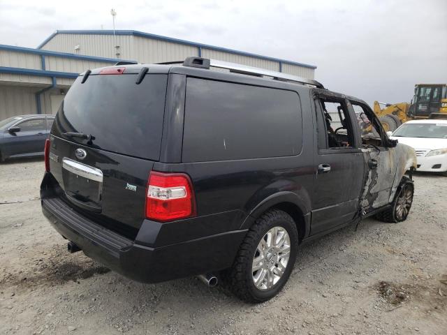 1FMJK1K54DEF63036 - 2013 FORD EXPEDITION EL LIMITED BLACK photo 4