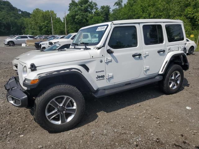 1C4HJXEN9KW691364 - 2019 JEEP WRANGLER UNLIMITED SAHARA თეთრი ფოტო 1