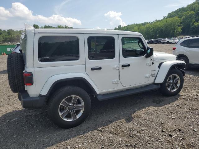 1C4HJXEN9KW691364 - 2019 JEEP WRANGLER UNLIMITED SAHARA თეთრი ფოტო 3
