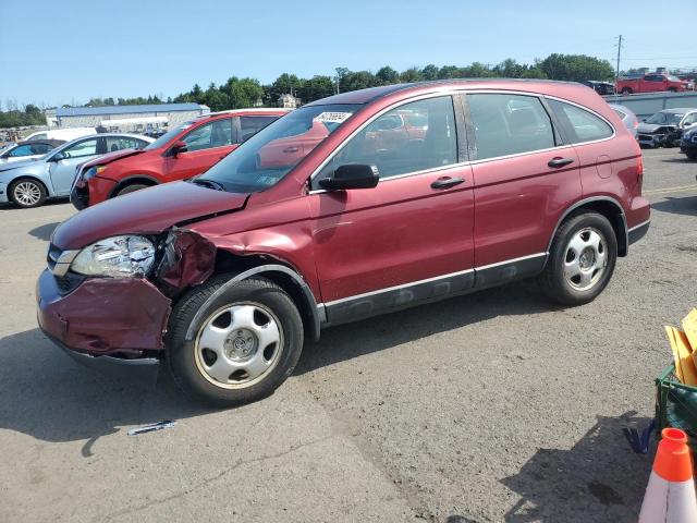 5J6RE4H31BL044356 - 2011 HONDA CR-V LX BURGUNDY photo 1