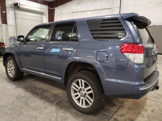 JTEBU5JR6A5008837 - 2010 TOYOTA 4RUNNER SR5 BLUE photo 2