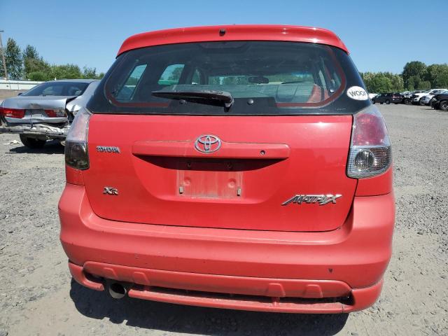 2T1KR30E76C587033 - 2006 TOYOTA COROLLA MA XR RED photo 6