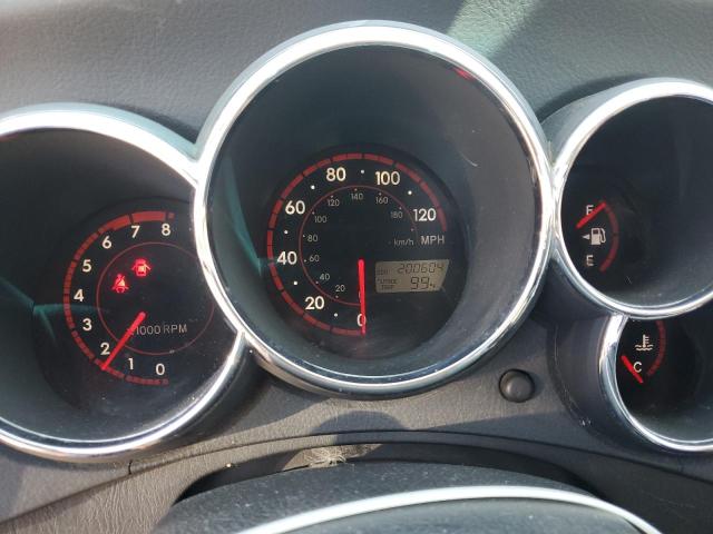 2T1KR30E76C587033 - 2006 TOYOTA COROLLA MA XR RED photo 9