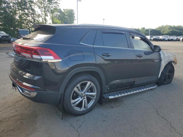 1V2KE2CA9RC200850 - 2024 VOLKSWAGEN ATLAS CROS SE Czarny zdjęcie 3