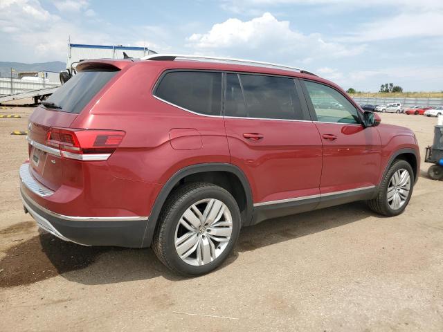 1V2ER2CA6KC539542 - 2019 VOLKSWAGEN ATLAS SEL RED photo 3