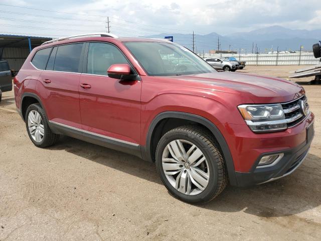1V2ER2CA6KC539542 - 2019 VOLKSWAGEN ATLAS SEL RED photo 4