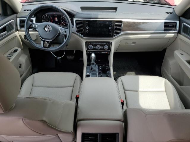 1V2ER2CA6KC539542 - 2019 VOLKSWAGEN ATLAS SEL RED photo 8