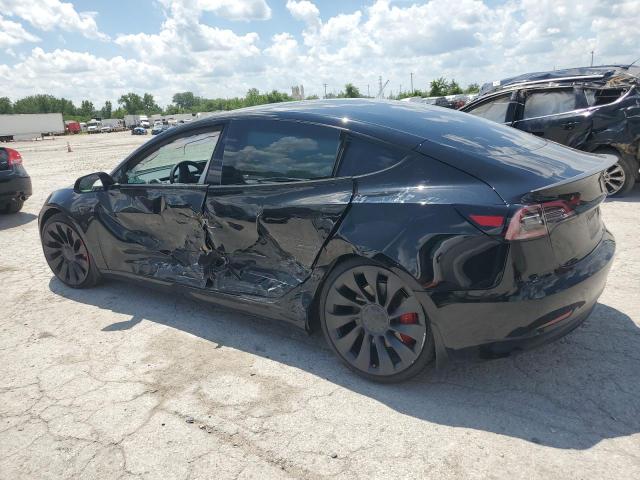 5YJ3E1EC5PF564164 - 2023 TESLA MODEL 3 黑色 照片 2