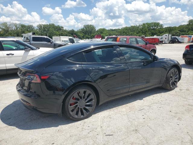 5YJ3E1EC5PF564164 - 2023 TESLA MODEL 3 黑色 照片 3