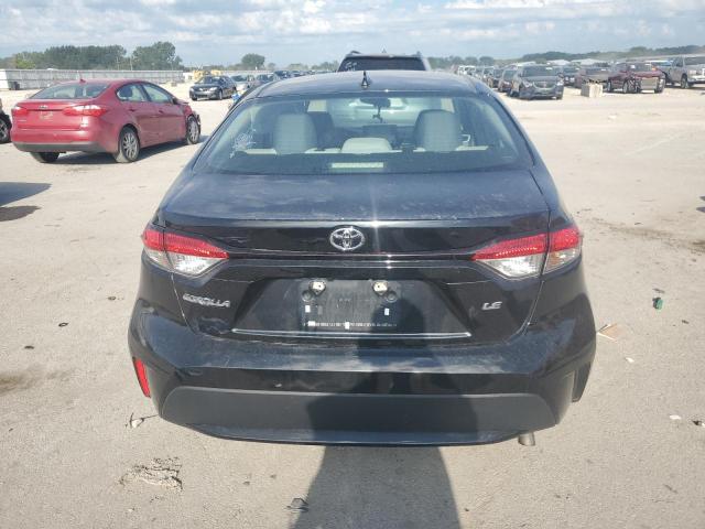 5YFEPMAE7NP328600 - 2022 TOYOTA COROLLA LE შავი ფოტო 6