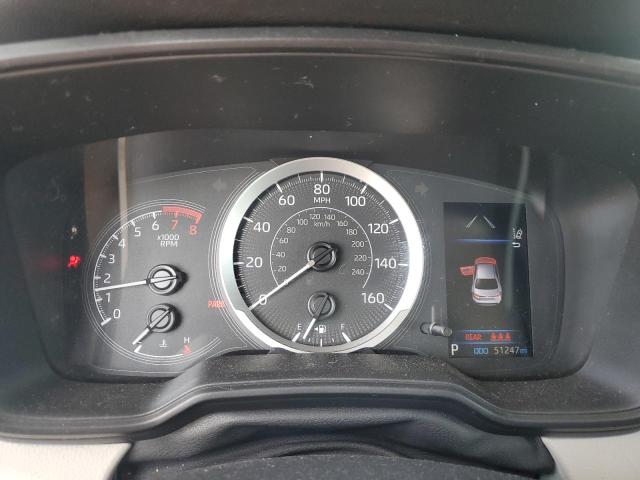5YFEPMAE7NP328600 - 2022 TOYOTA COROLLA LE შავი ფოტო 9